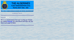 Desktop Screenshot of minesweepers.org.uk